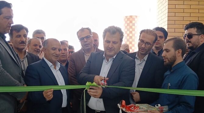 افتتاح مدرسه ۱۴ کلاسه شهید رئیسی 