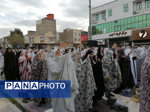  نماز عید فطر در شهرستان آبیک