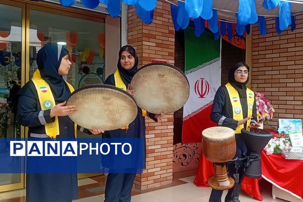 جشن نیمه شعبان در مدرسه فاطمه عرب قرچک