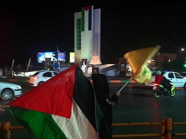 جشن وعده صادق ۲ در میدان فلسطین مشهد