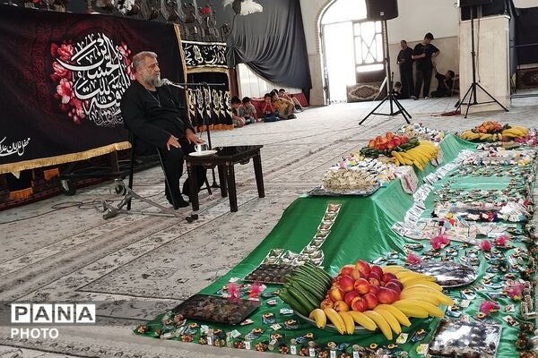مراسم شهادت حضرت رقیه (س) در حسینیه حضرت ابوالفضل بهارستان دو