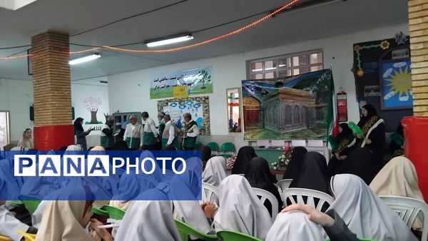 مدرسه سیدالشهداء ۲ مهاجران، میزبان خادمان امام رضا (ع)