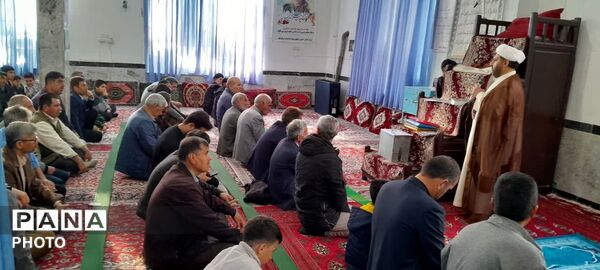 نماز عید سعید فطر در روستای نجف