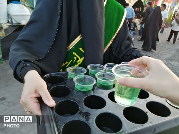  خدمت صادقانه خادمان و پذیرایی گرم از زائران در موکب تنکمان