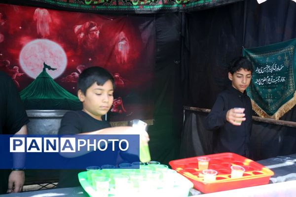 موکب مسجد حضرت صاحب الزمان(عج) در روز عاشورا