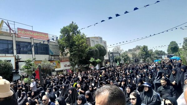 برگزاری تجمع یوم العباس در امامزاده حسن کرج