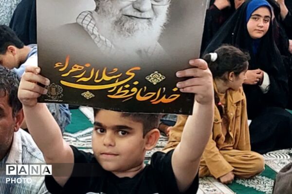 گرامیداشت چهلمین روز شهادت قائد امت در قلعه رئیسی