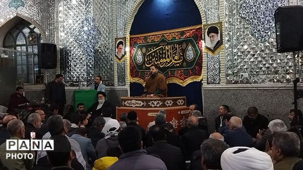 اجتماع بزرگ مردم نیشابور در پی محکومیت حمله رژیم صهیونسیتی و آمریکای جنایتکار به ایران 