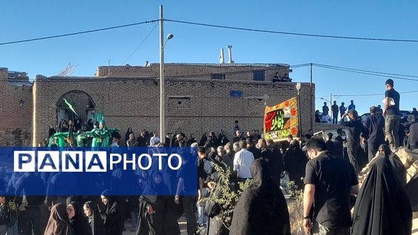 عزاداری عاشورا در روستای برزنون