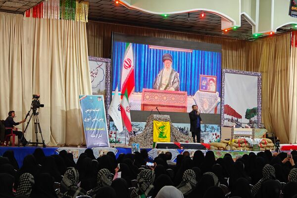 اختتامیه دومین پویش دانش‌آموزی «مقاومت، آغاز نصرالله» در کرمانشاه 