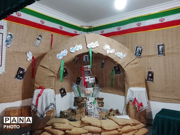 مراسم هفتم شهید یاسر زروندی در مسجد امام حسین (ع) 