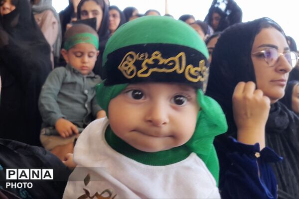 طنین «یا حسین» در آستان امامزاده قنبر عبدال
