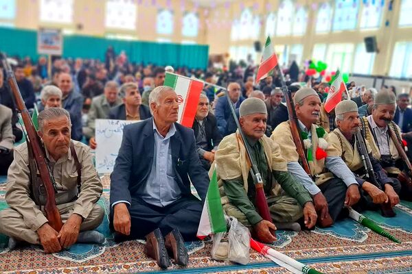 راهپیمایی یوم الله ۲۲ بهمن در شهرستان باشت با حضور گرم مردم