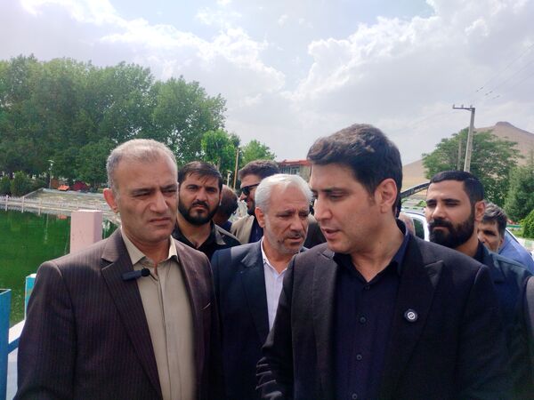 دیدار استاندار کردستان با خانواده شهدای حملات تروریستی رژیم صهیونیستی و بازدید از طرح‌های توسعه‌ای قروه
