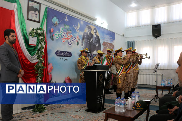 برپایی جشن «حضور تا ظهور» در دبیرستان شهیده حسنی سعدی قم