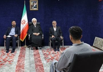 بازدید رئیس قوه قضاییه از ندامتگاهِ محل نگهداری برخی متهمان حوادث اخیر