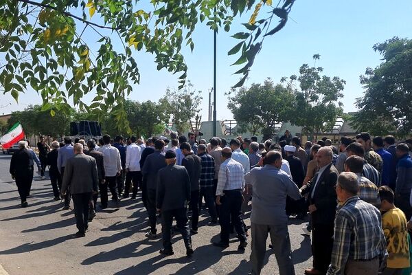 همبستگی مردم ولایتمدار نسیم‌شهر در راهپیمایی علیه رژیم صهیونیستی