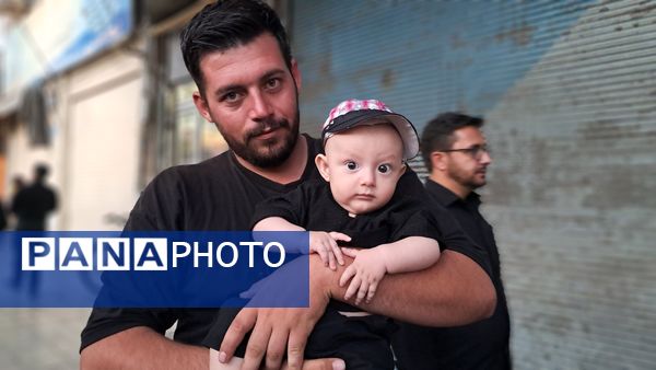 حضور کودکان و نوجوانان در دسته حسینیه اعظم زنجان 