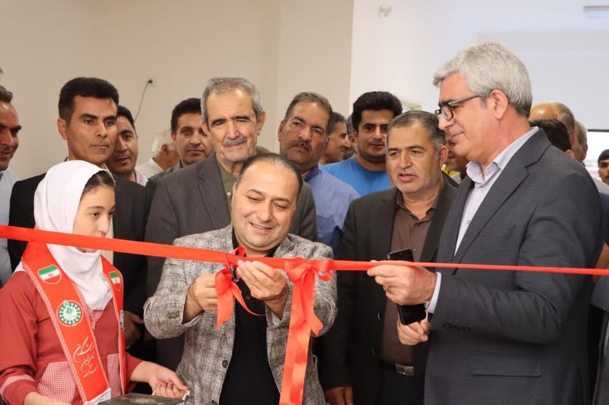 افتتاح رسمی دبیرستان نیکان کاوه در روستای ورجوی مراغه همزمان با هفته دولت