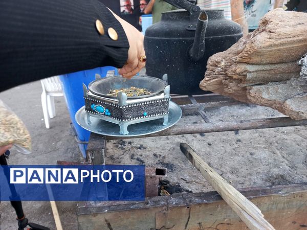 برپایی موکب سازمان دانش‌آموزی شهرستان فاروج