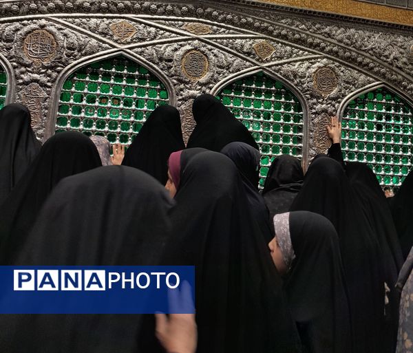 دختران ملاردی در اردوی سیاحتی زیارتی مشهد 