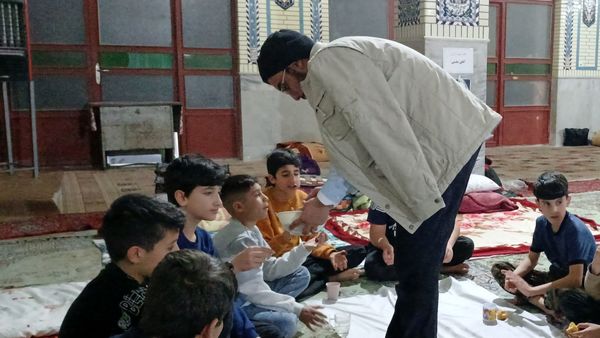  اعتکاف دانش‌آموزی در شهرستان بن