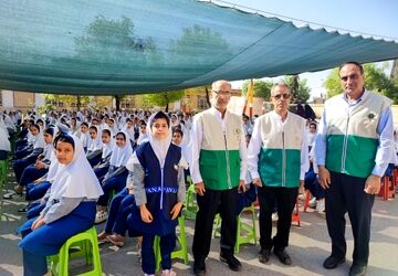 جشن روز دختر در مدرسه 22 بهمن آباده