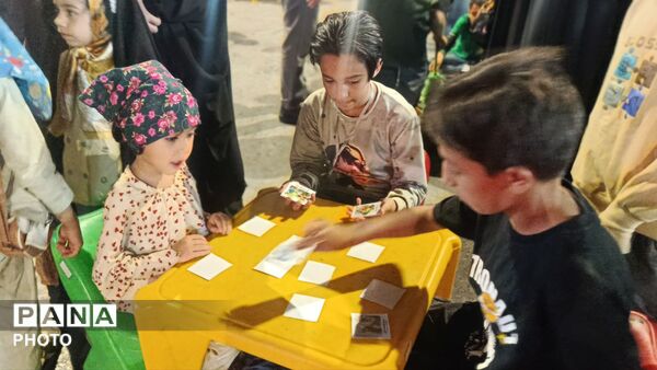 فعالیت موکب کودک فرهنگیان مسجد جامع شهرستان نیشابور در قاب پانا 