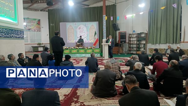  محفل انس با قرآن در امامزاده سید محمد (ع) کاشمر