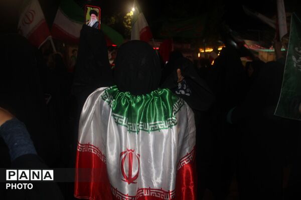 مراسم باشکوه عزاداری محرم همراه با تجمع در مسجد جامع شهرستان نیشابور