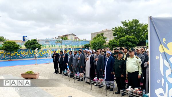 نواخته شدن زنگ سپاس معلم در باخرز