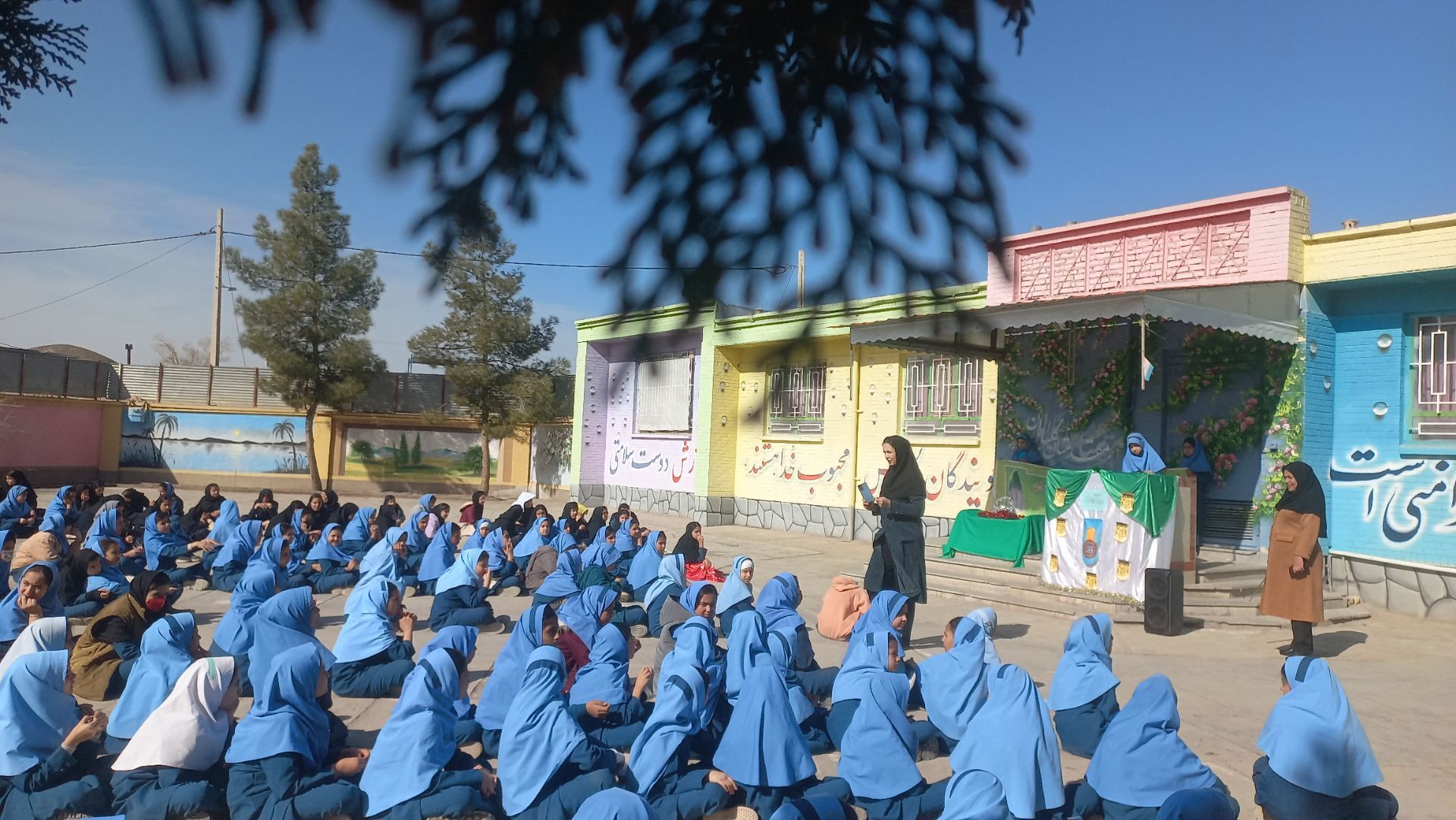 جشن میلاد امام مهدی عج در آموزشگاه فرهنگ شهرستان خلیل آباد