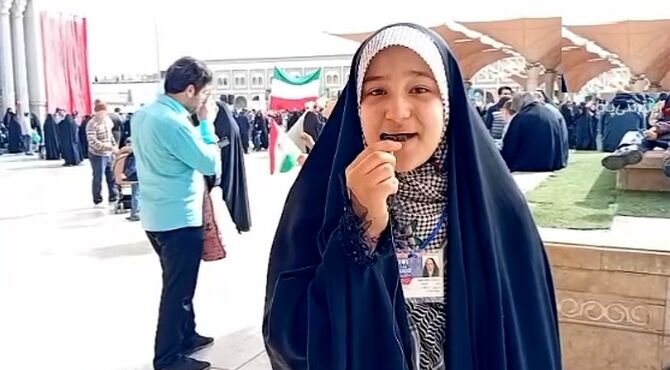 گزارش خبرنگار پانا از راهپیمایی 22 بهمن در قم