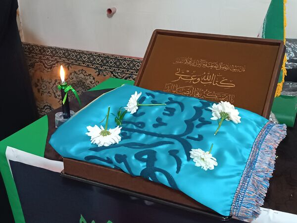 برگزاری برنامه‌ ویژه، به مناسبت ایام فاطمیه در امامزاده نیار اردبیل