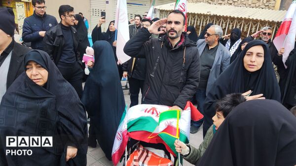  راهپیمایی روز جهانی قدس در مشهد مقدس 