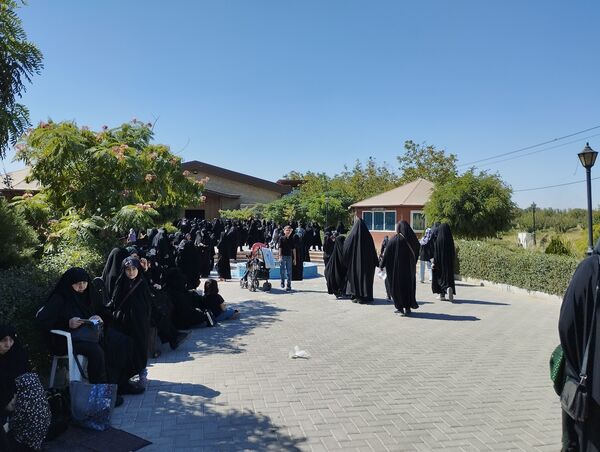 عزاداری رحلت حضرت رسول و امام حسن مجتبی علیه السلام در باغ اردوگاه خاتون مشهد