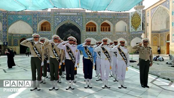 گلباران مزار امیر سپهبد شهید «موسوی» در قم