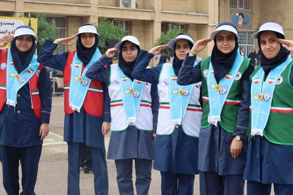 پناه‌گیری، خروج، نجات؛ مانور زلزله در خوزستان