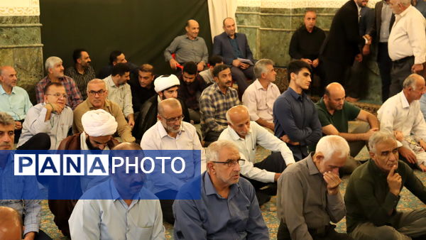 نماز جمعه باشکوه بندپی شرقی با سخنرانی رئیس آموزش و پرورش منطقه