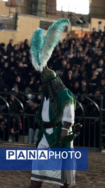 مراسم سنتی تعزیه‌خوانی در شهر ارمغان‌خانه زنجان 