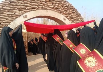 افتتاحیه دوره آموزشی دانش آموزان خادم الشهدا راهیان نور