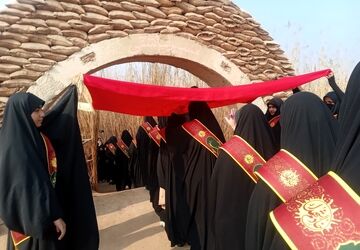 افتتاحیه دوره آموزشی دانش آموزان خادم الشهدا راهیان نور