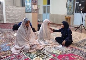 اعتکاف دانش‌آموزی منطقه میانکوه