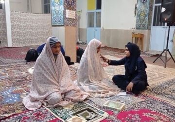 اعتکاف دانش‌آموزی منطقه میانکوه