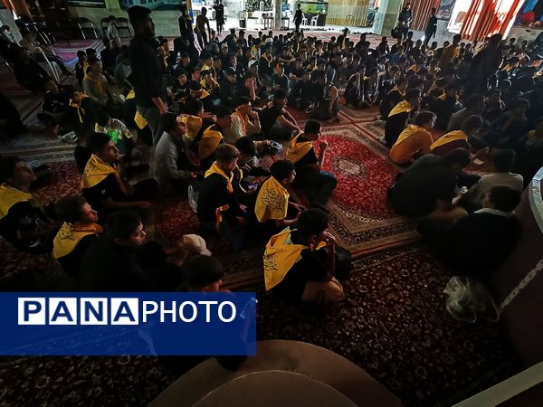 کاروان دانش‌آموزی «سه روز در بهشت» نیشابور