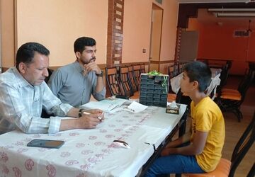 مصاحبه دانش‌آموزان ورودی پایه هفتم شهرستان بن