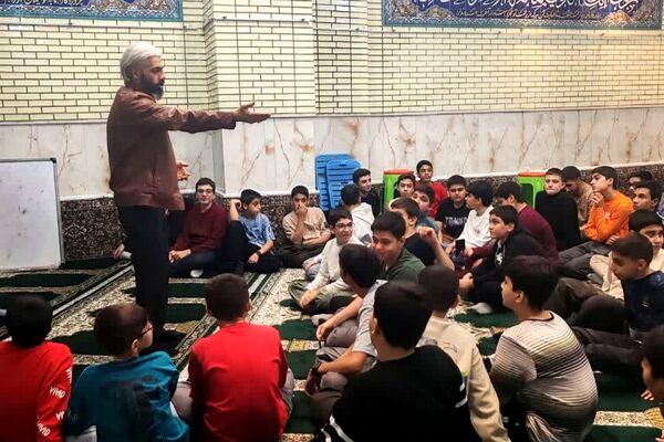 مراسم معنوی اعتکاف در مسجد رسول اکرم شهرری