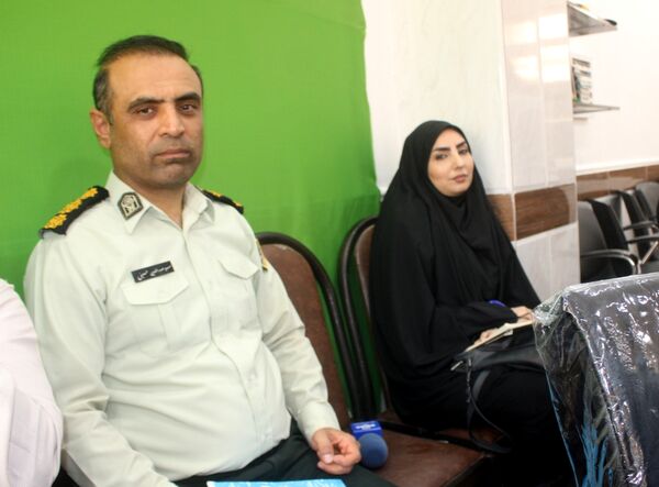 نشست خبری فرمانده انتظامی استان بوشهر با اصحاب رسانه 