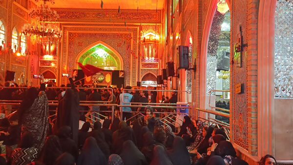 مراسم عزاداری امام حسین (ع) در شب تاسوعای حسینی 