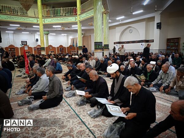 مراسم بزرگداشت رهبر شهید انقلاب اسلامی در کاشمر